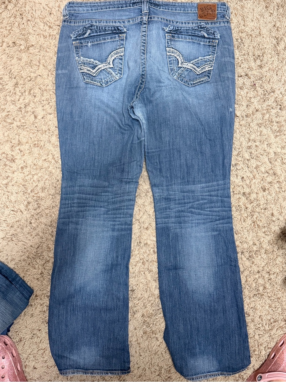 Big Star “Maddie” women’s jeans “Maddie” 32” inseam 
9” rise
